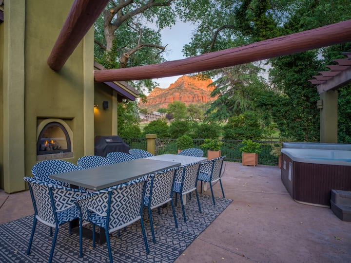 Casa De Arboles | Main + Casita, Hot Tub, Views - Sedona, AZ