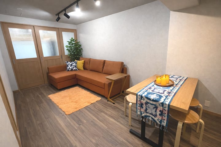 #6 Wifi無料＆新宿5分!清潔、安全、お洒落な部屋！ - Shibuya