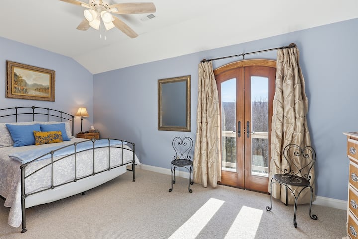 This charming bedroom offers a calm retreat with gentle colors and thoughtful details. It’s a comfortable, inviting space that makes every night feel restful.