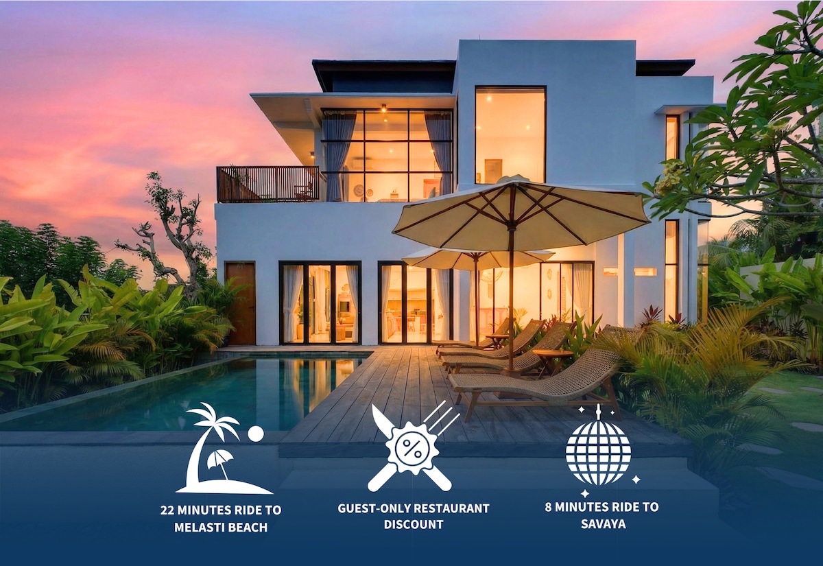Villa in South Kuta · ★4.65 · 4 bedrooms · 4 beds · 4 private baths, Airbnb-Vergleich