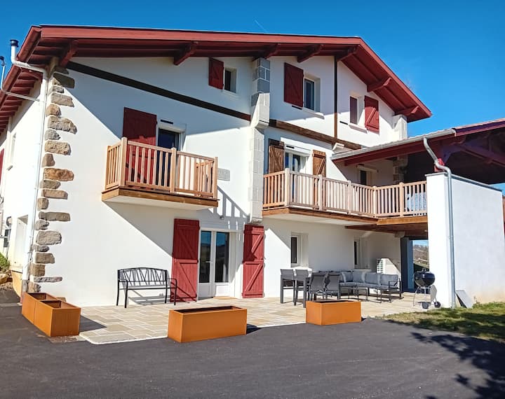 Rez-de-jardin Moderne & Clim Au Pays Basque - Pays basque français
