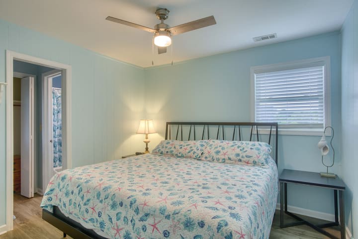 เตียงคิงไซส์พร้อมห้องน้ำ 