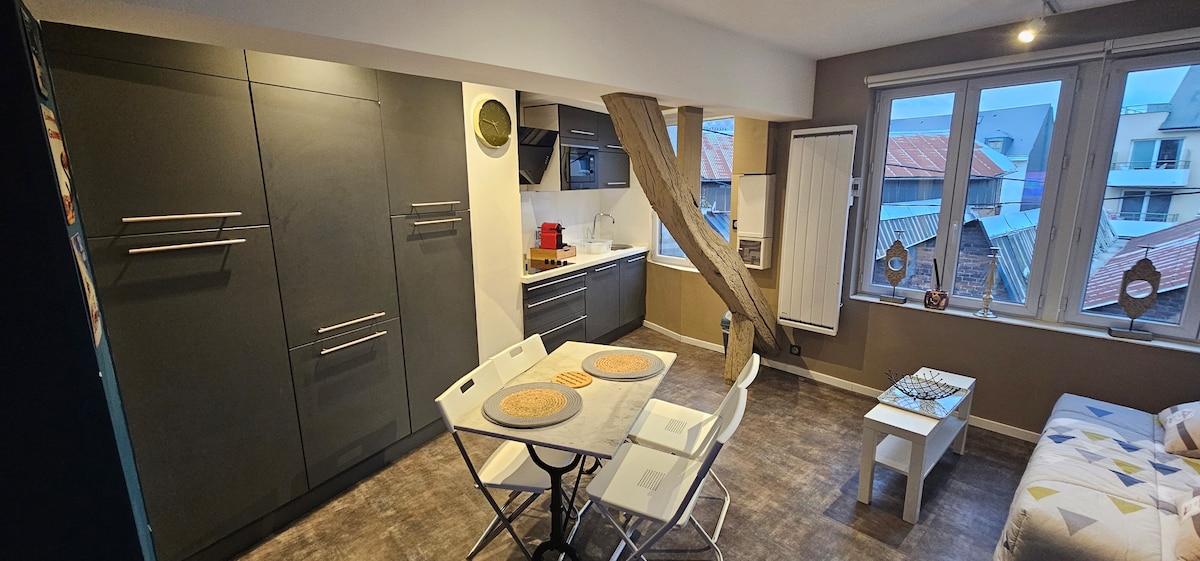Popular Airbnb listing: Le Petit Rouen apartment in Pasteur / Saint Gervais / Mont Riboudet