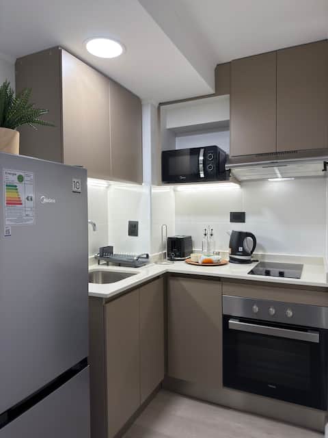 Top performing Airbnb: Fully equipped studio with balcony and parking in Temuco