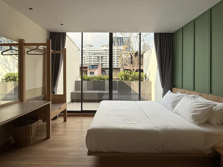 Bedroom 3 with Private Balcony