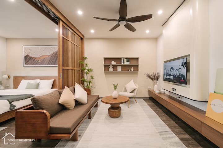 West Lake Big Room/balcony/washer/kitchen/lift 7.1 - 베트남