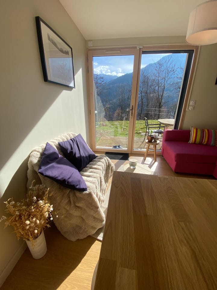 Studio Neuf 
Rando-parapente-thermes-ski - Château du Touvet
