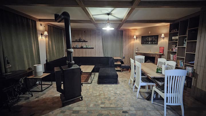 Villa Nest Uludağ | Fireplace & Private Garden - Osmangazi