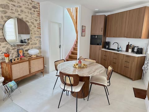 Annonce Airbnb populaire: Charming Little House 200m from the Beach à Archidiocèse De Rennes, Dol Et Saint Malo