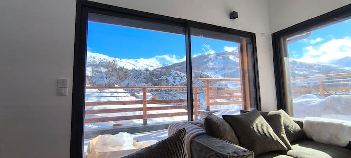 Chalet Le Val'heureux, Sauna & Proche Des Pistes - Valloire