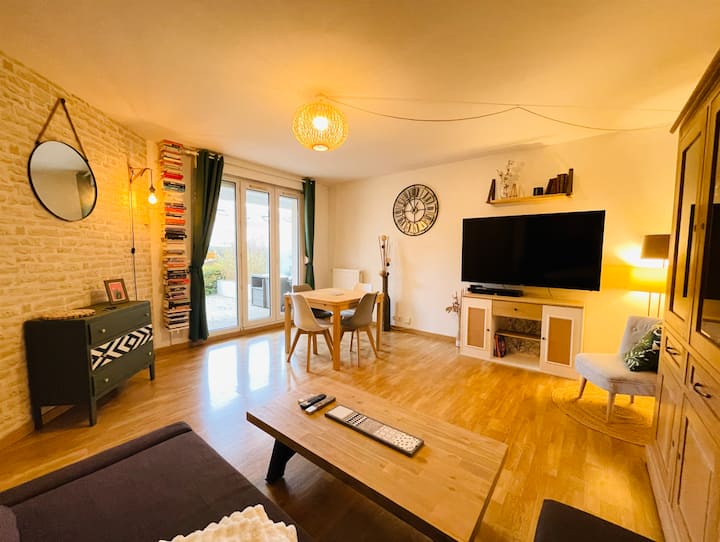 T2 50m2 Tout Confort Avec Terrasse Et Jardin - Guyancourt