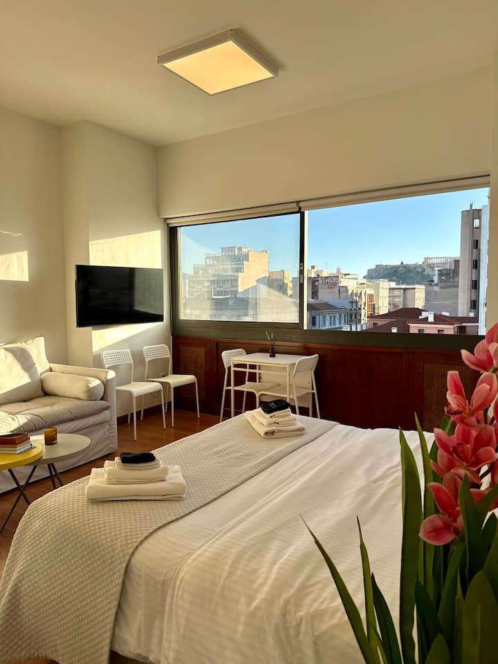 Bright Stay With Acropolis View/monastiraki - Athènes