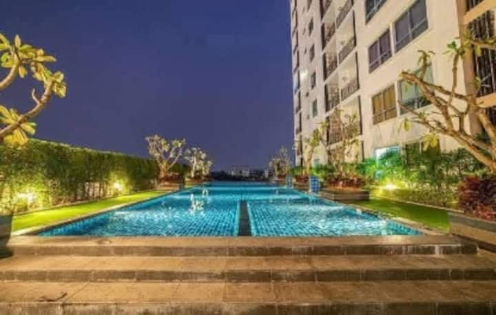 Condo 1 Bedroom Peaceful Near Central Festival - Chiang Mai