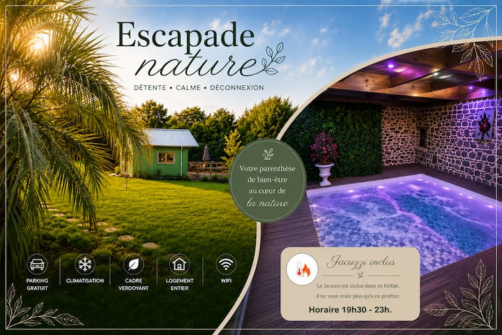 Jacuzzi Xxl Privé + La Rouyonnaise - Tinténiac