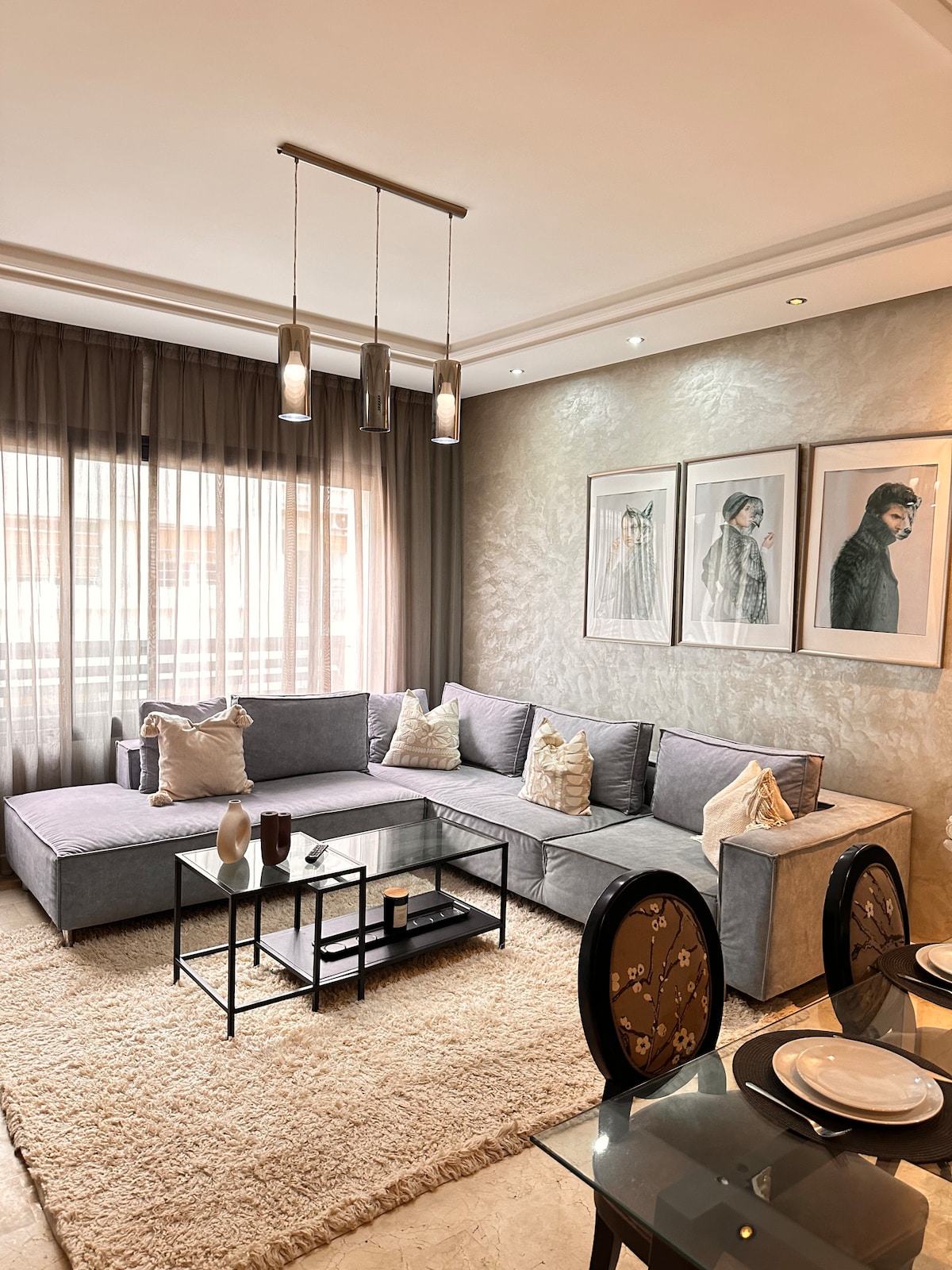 Rental unit in Casablanca  2 bedrooms  2 beds  2 baths