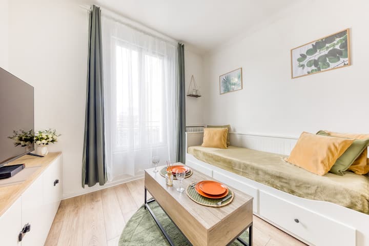 Séjour Confort – Studio Proche De Paris 10 Min, L9 - Montreuil