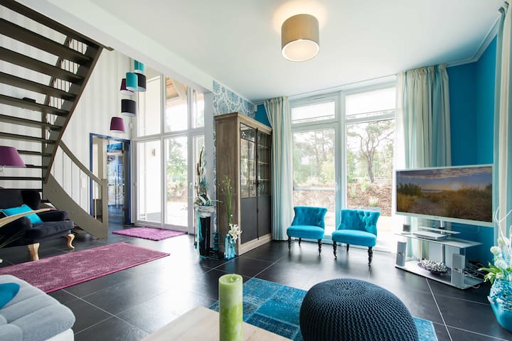 Ferienhaus Kapitänsweg 24 Mit Sauna, Kamin Und Ter - Zinnowitz