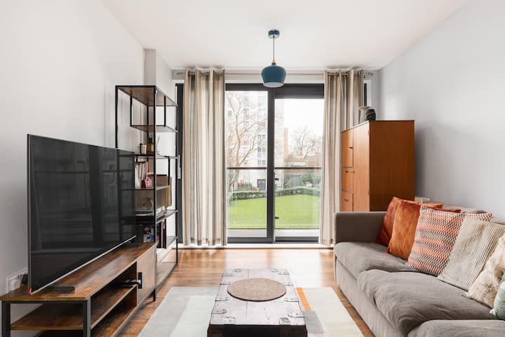 New! Trendy 1br Flat With Balcony In Kennington - Marylebone