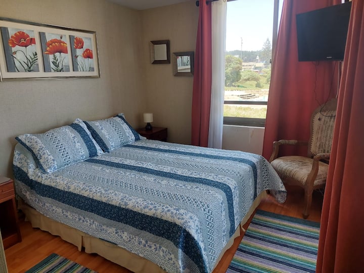 Departamento Para 5 Personas A Pasos Del Mar - El Tabo