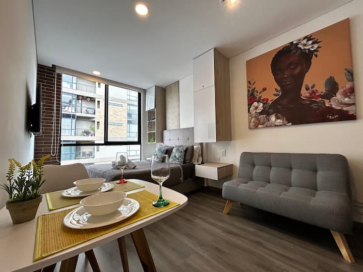 Loft - Buena Ubicación - Ideal En Estancias Largas - Bogota