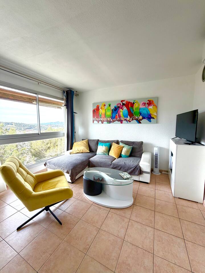 Appartement Lumineux Vue Mer - Saint-Mandrier-sur-Mer