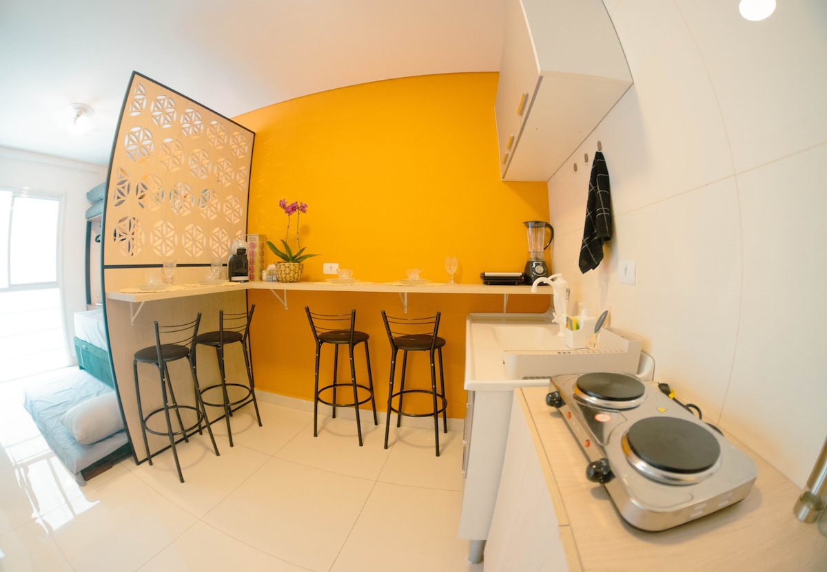 Airbnb em destaque: Convenient Apartment for Events in São Paulo/ZS - 4 people em Campo Grande