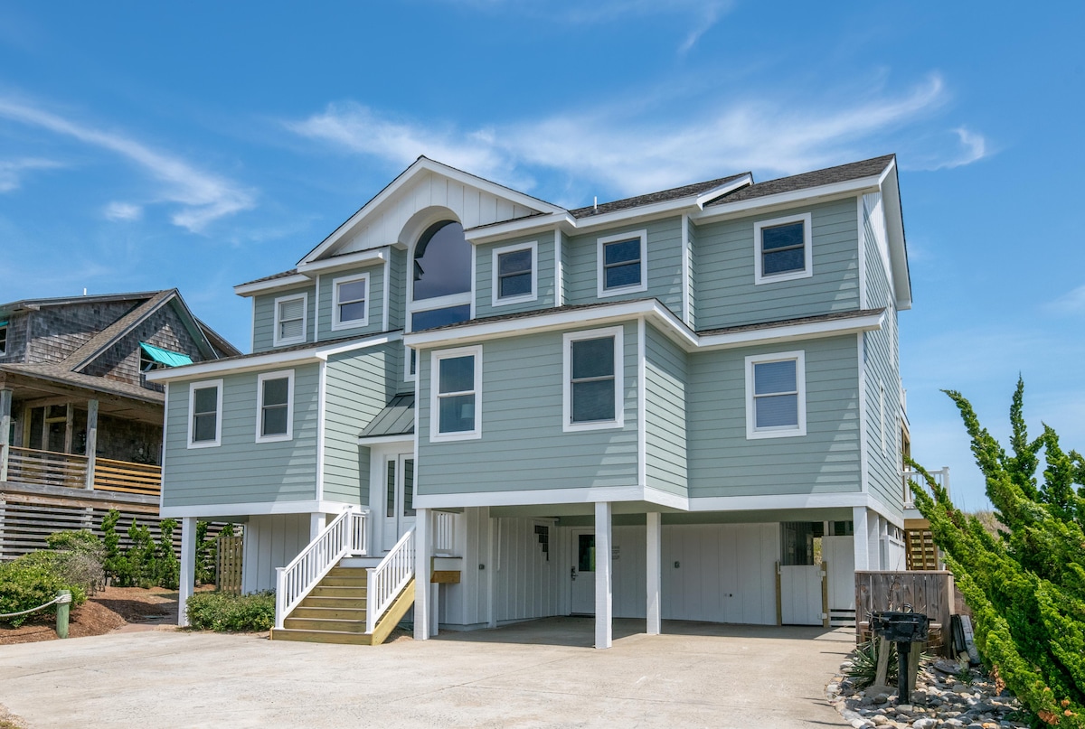NH MP 11, 9 BD Oceanfront, Pool, Hot Tub, Pets OK