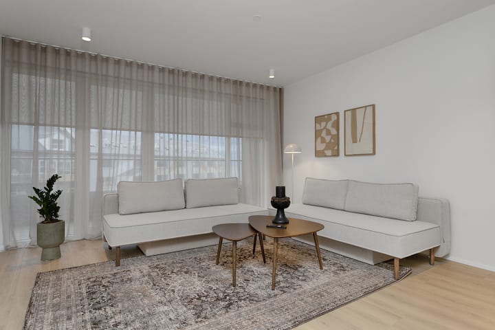 Cheerful 3br Downtown Ocean View | Free Parking - Reykjavík