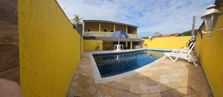 Espetacular Casa Na Praia De Peruibe, Completa - Peruíbe