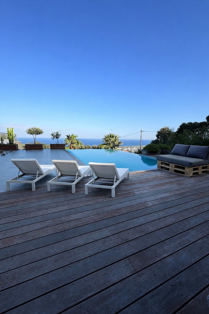 Maison Avec Piscine Et Vue Mer - Bastia