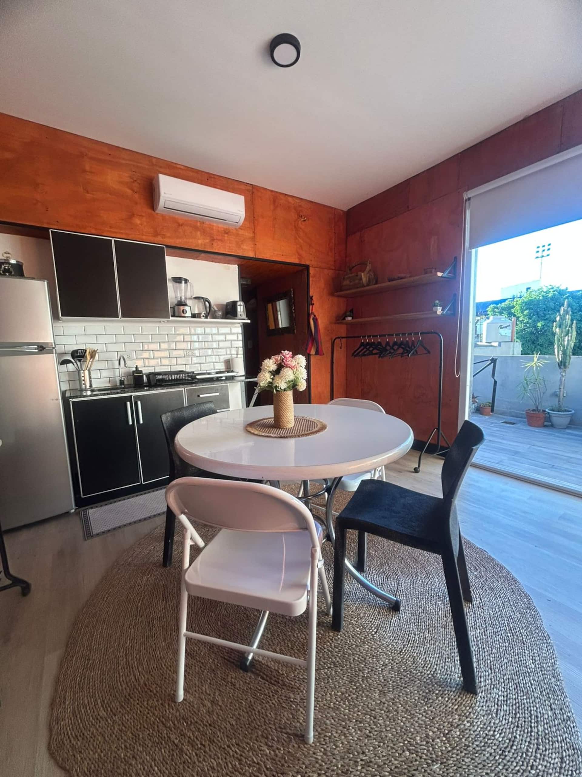 Departamento estudio con amplia terraza en Villa Crespo