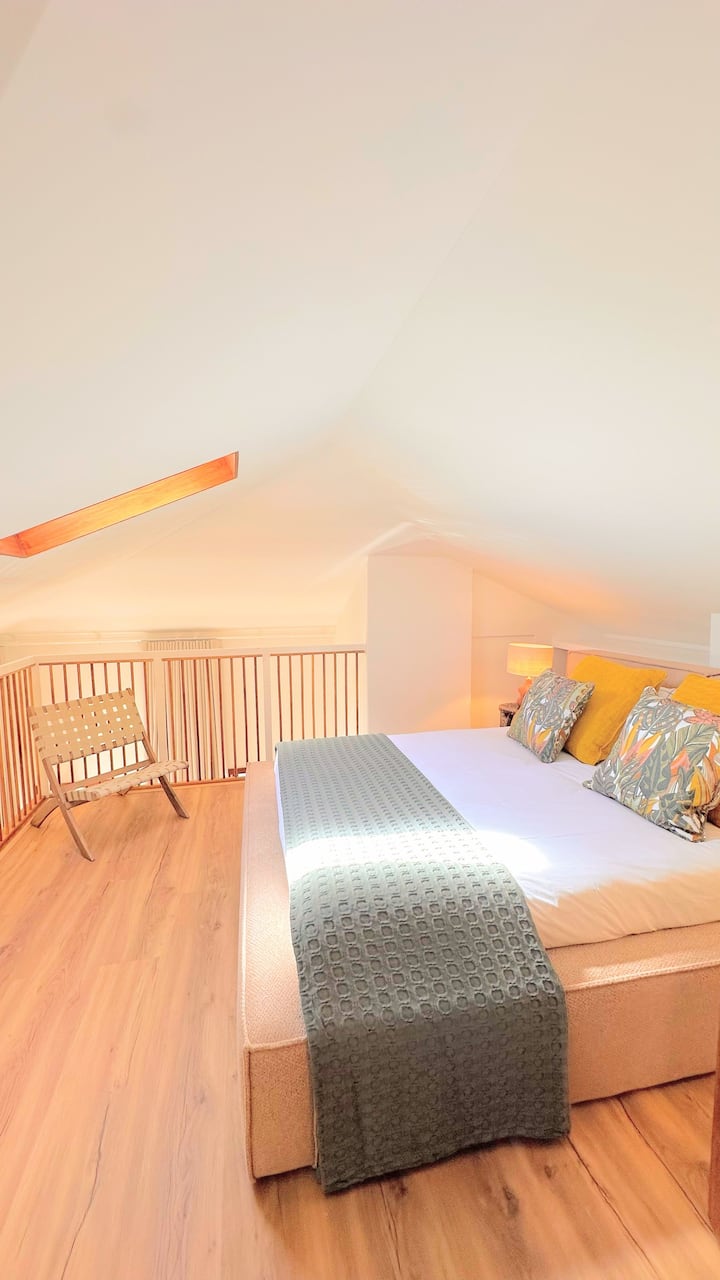 Chambre avec intimité et confort