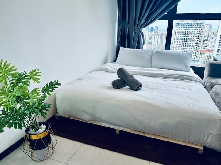Modern 3r2b 10pax Infinity Pool @ Urban Georgetown - George Town