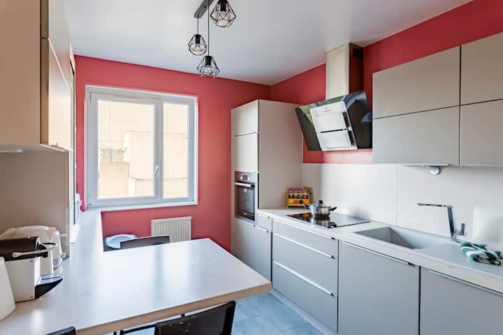 Crème Chic – Chambre Cosy En Résidence Calme - Mennecy