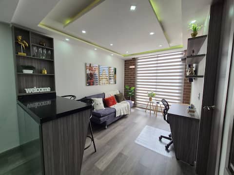 Top Airbnb: Modern and warm studio apartment in La Candelaria en La Candelaria
