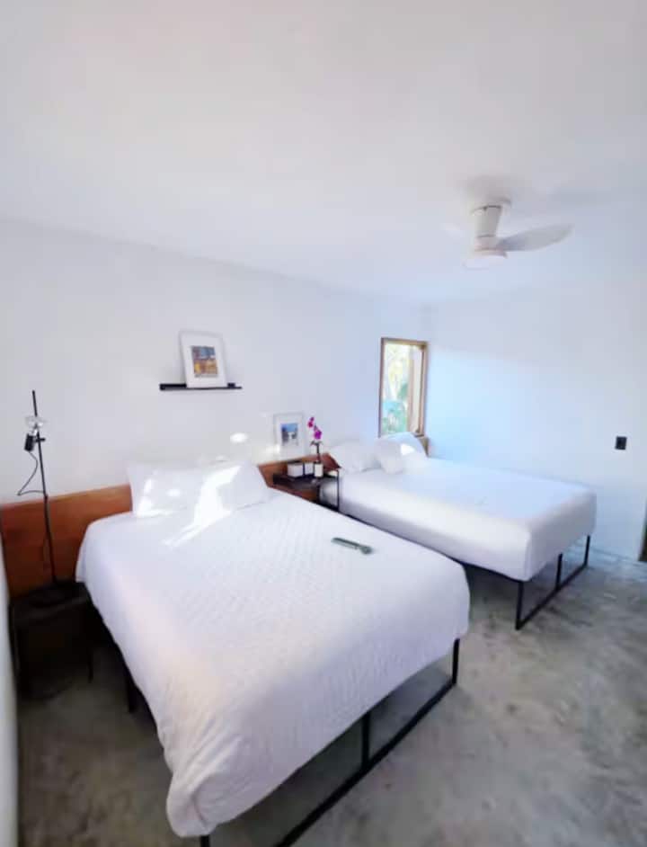 Casa Bougainvillea | Steps From The Beach & La Ria - El Cuyo
