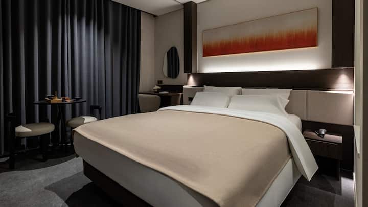 [아늑 시그니처 구로] 슈페리어 더블 | 킹베드 | 2인실 | 신림역,신대방역 인근 - Seoul