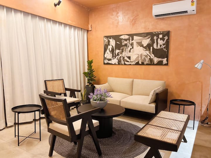 Apricot Garden Courtyard • Earthen • Entire Home - New Chandigarh