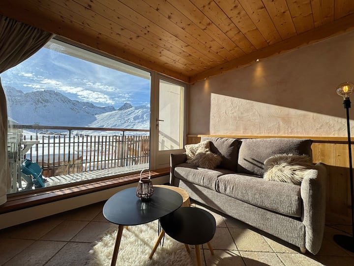 Très Bel Apt Vue Sur Lac - Ski Aux Pieds - 띠니으