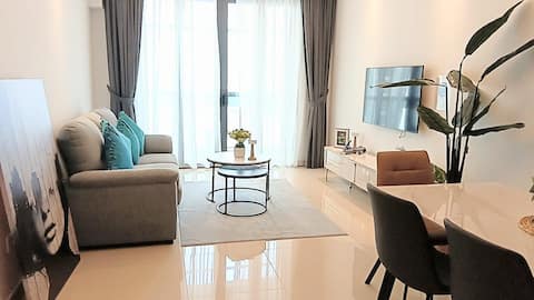 R&F [Phase 2] 3BR @ Level 32 | Sea & Marina View