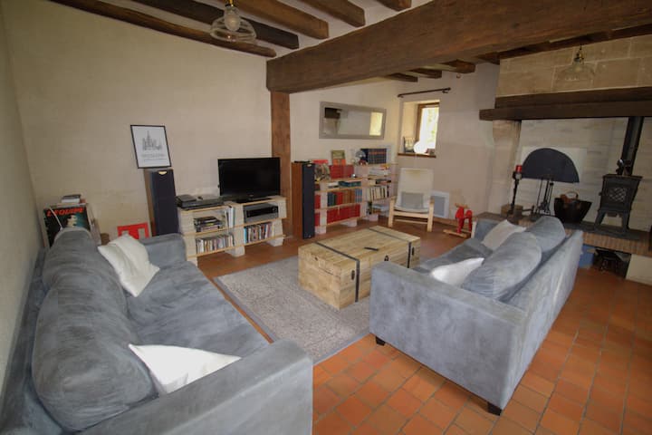 Maison De Campagne - Calme – 10 Min Du Lude - Zoo - Le Lude