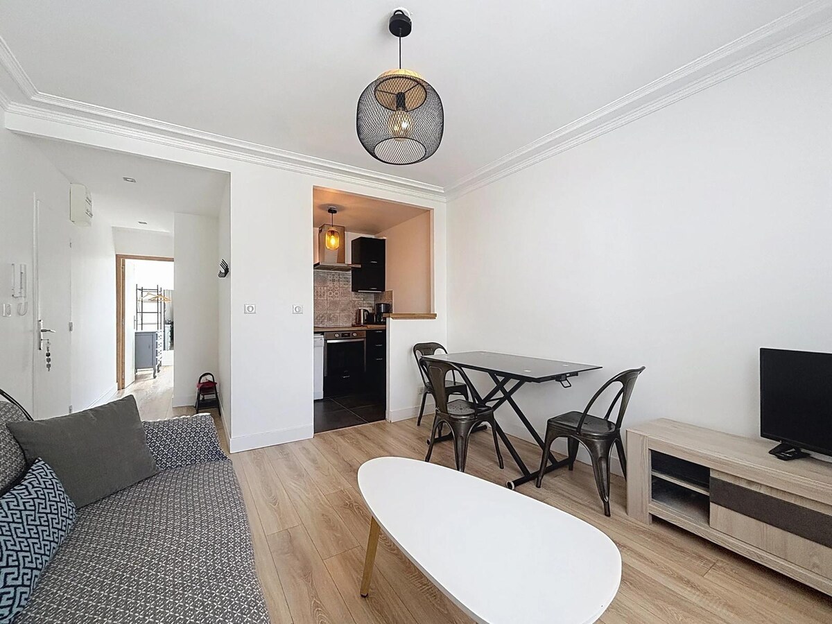 Annonce Airbnb populaire: Cozy apartment 2 steps from the sea and city center à Wimereux