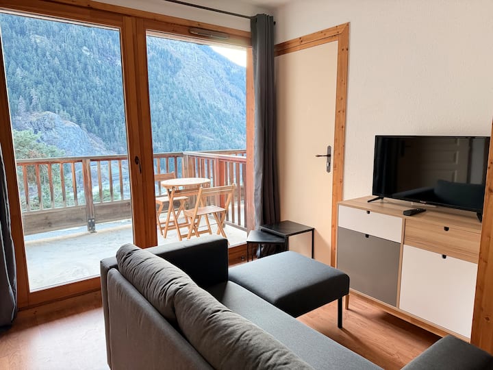 T3 4pers. Ski Spa Piscine Hammam Sauna Jacuzzi - Orelle