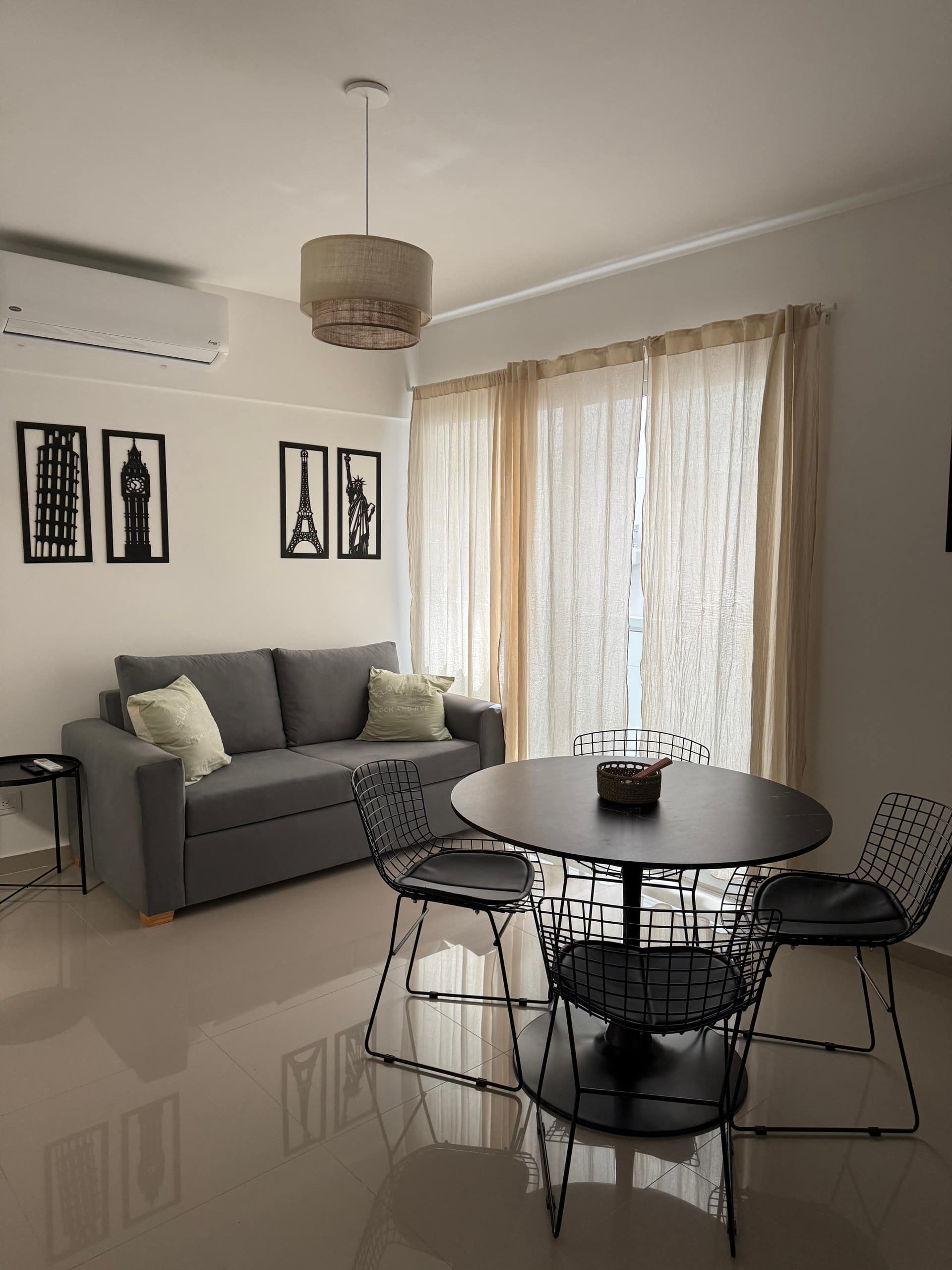 Two-room apartment with pool