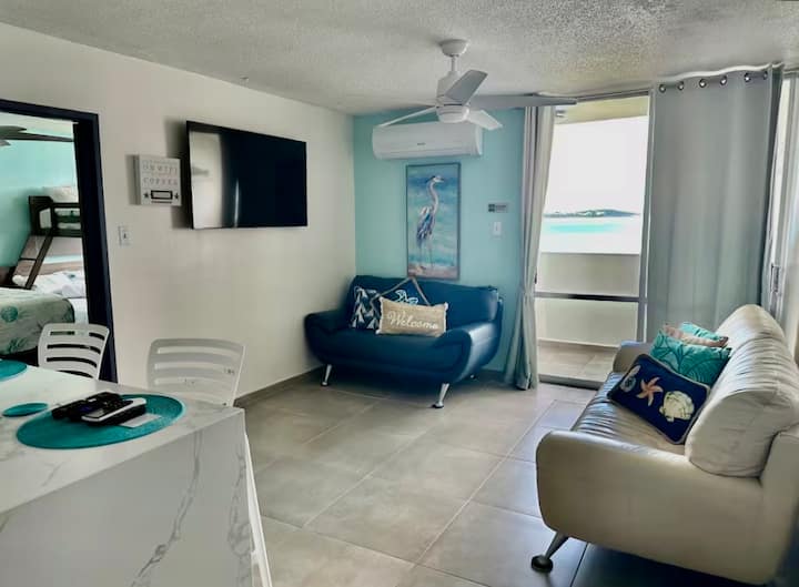 Private Island/oceanview/entire 1br Condo/2 Kayaks - Fajardo
