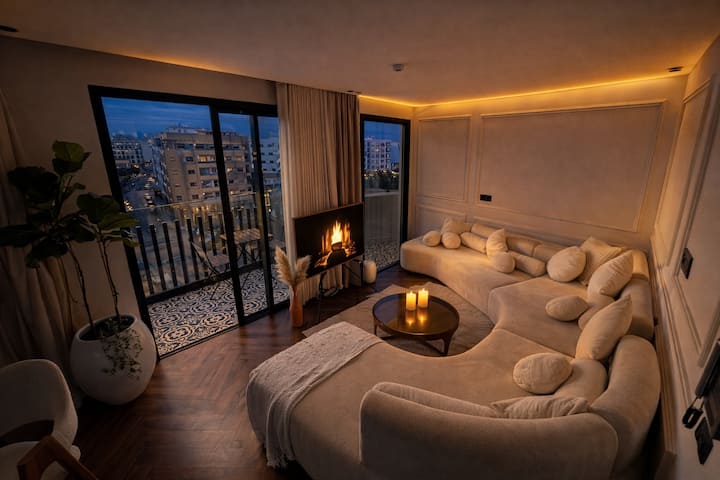 Sunset & City View Studio - Casablanca