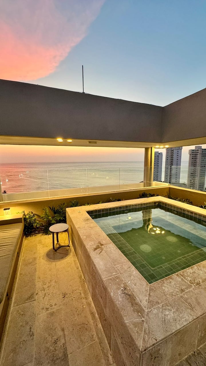 Rodadero | Swimming Pool | Ocean View | Hot Water - Santa Marta, Colombia