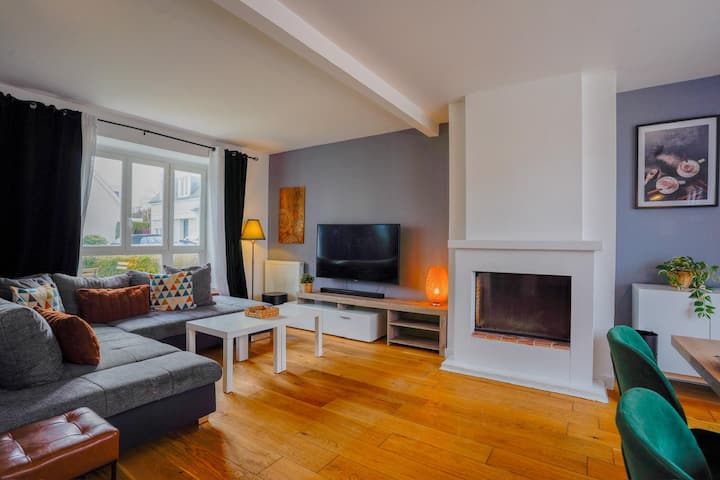 Maison Familiale 6 Pers Jardin Parking Séjours Pro - Ibis Budget Versailles Coignieres