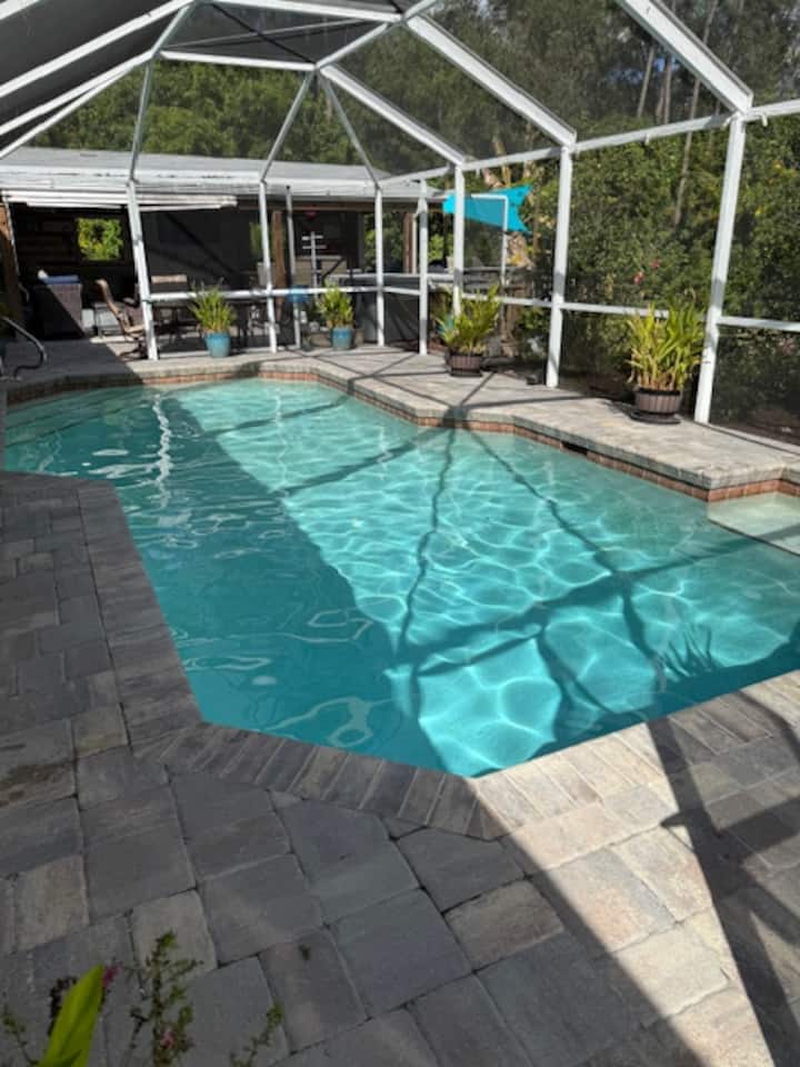 Laid Back Old Florida Resort Style Exterior - Bonita Springs, FL