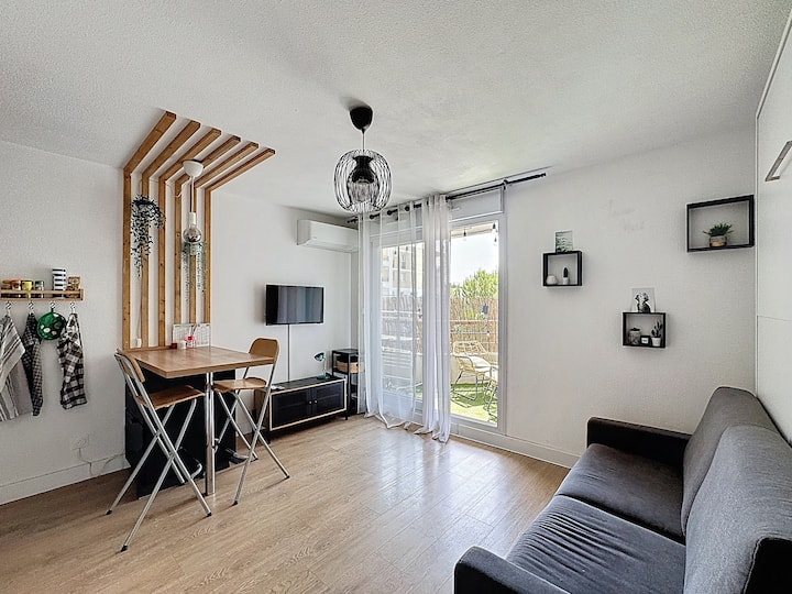 Appartement Cosy Port Marianne Proche Du Lez - ibis Montpellier Centre Comedie